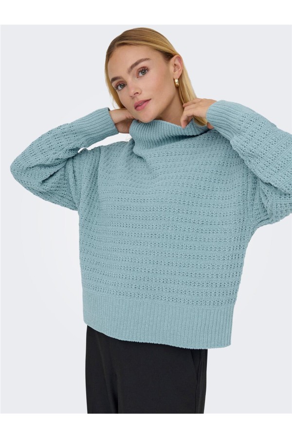 JERSEY ONLGLOBE LS HIGHNECK