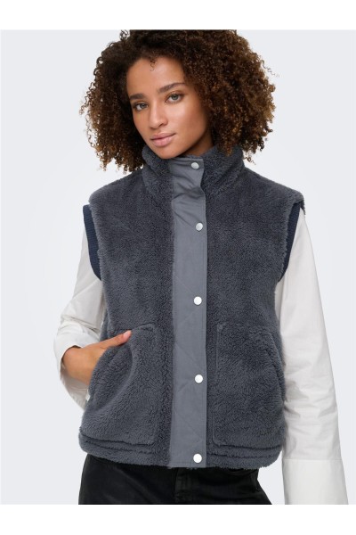 Chaleco Only Bari de pelo