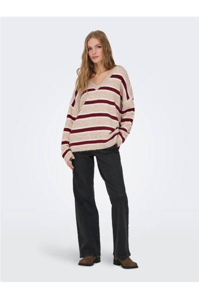 JERSEY ONLTALIO LS LONG V-NECK