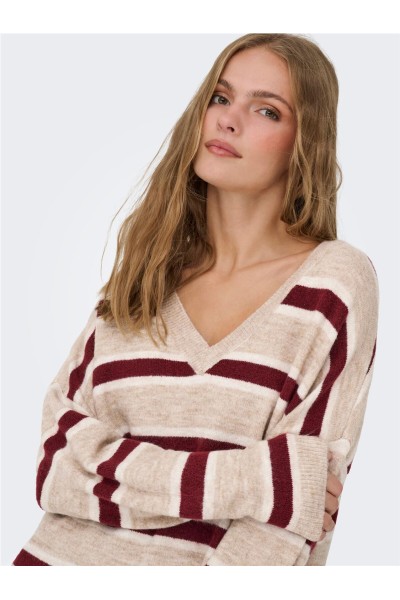 JERSEY ONLTALIO LS LONG V-NECK