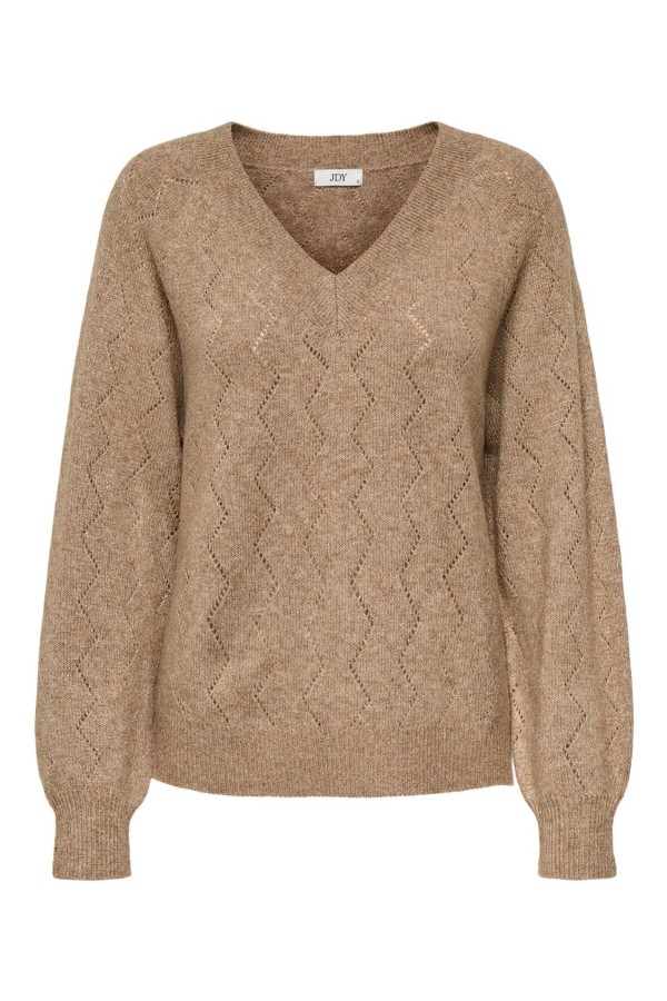 JDYASPEN LIFE  V-NECK PULL