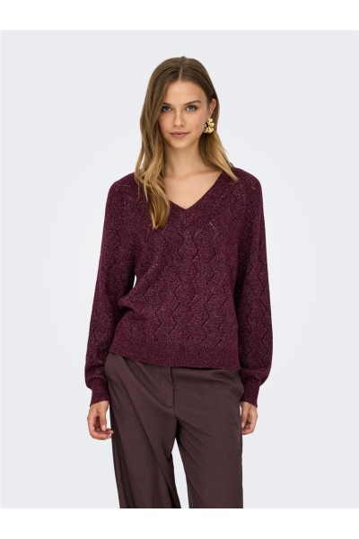 JDYASPEN LIFE  V-NECK PULL