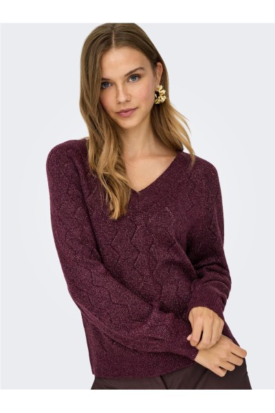 JDYASPEN LIFE  V-NECK PULL