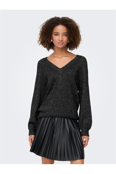 JDYASPEN LIFE  V-NECK PULL