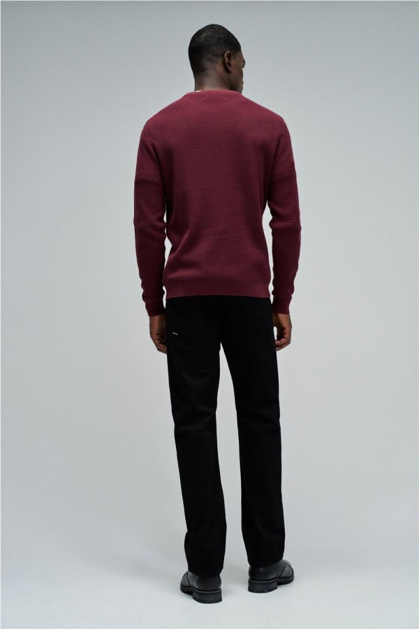 Jersey Salsa de punto texturizado