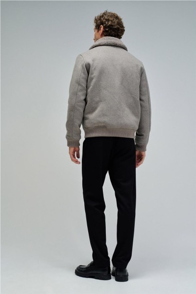 Chaqueta Salsa bomber de lana