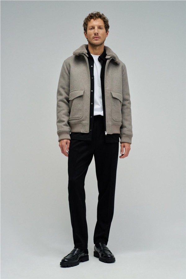 Chaqueta Salsa bomber de lana