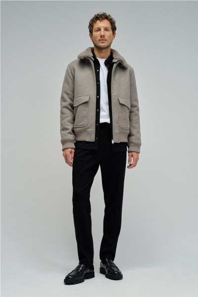 Chaqueta Salsa bomber de lana