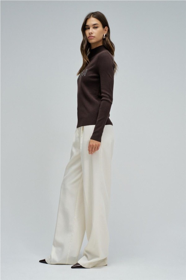 Jersey Salsa de punto acanalado con logo