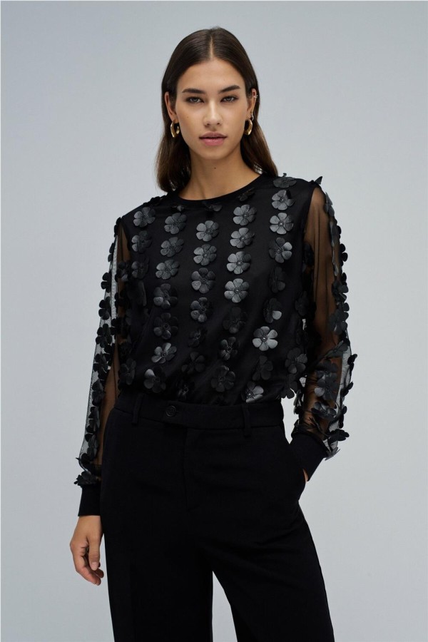 Camiseta Salsa con efecto tridimensional