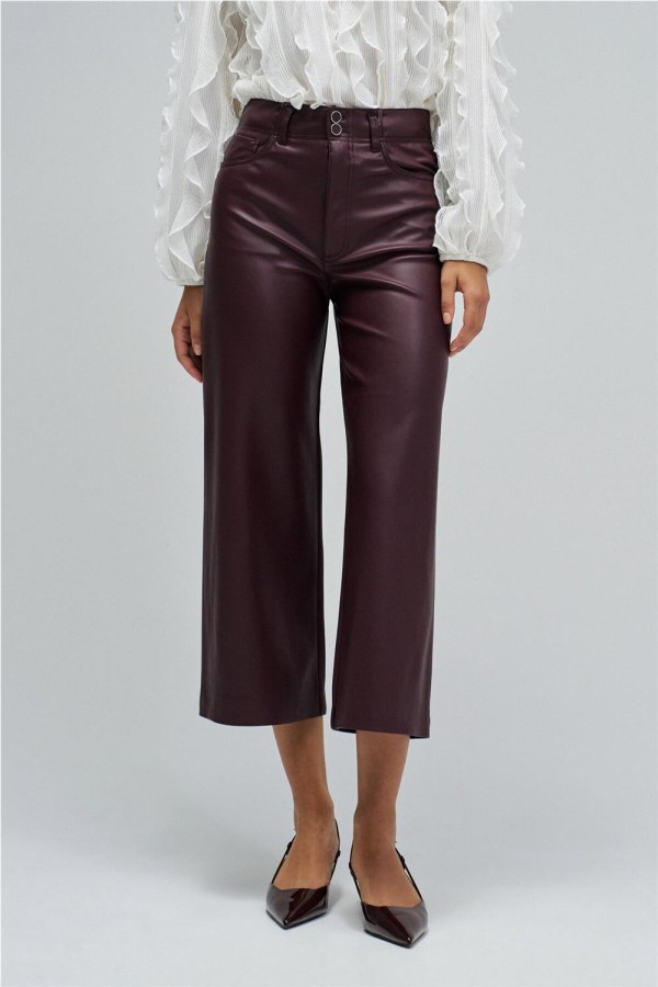 Pantalón Salsa true cropped wide...