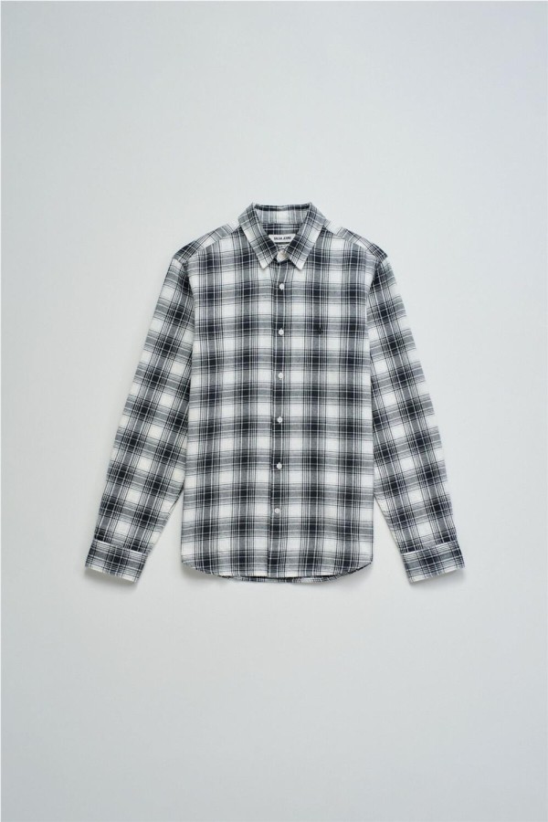 Camisa Salsa con estampado de cuadros