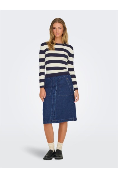 JDYPLUM L/S O-NECK PULLOVER