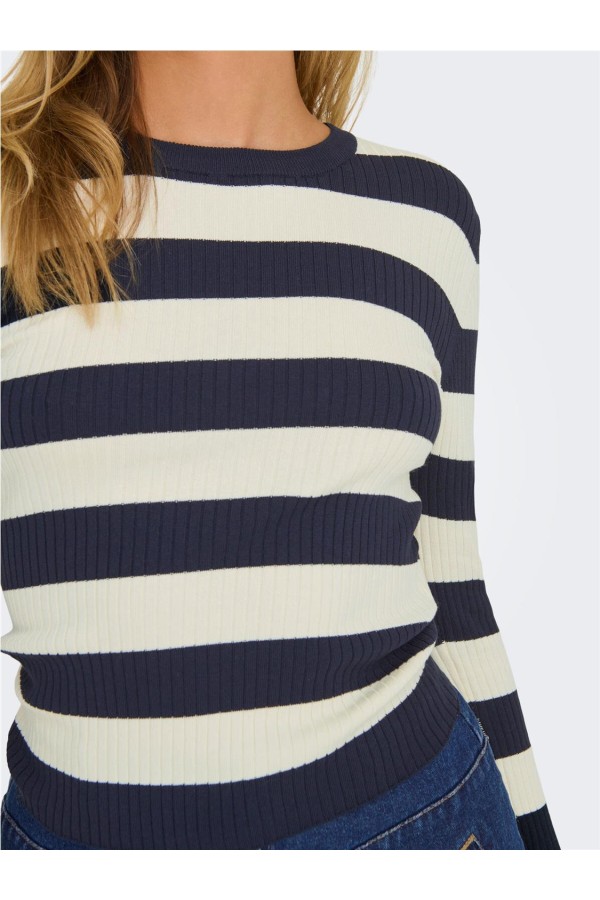 JDYPLUM L/S O-NECK PULLOVER