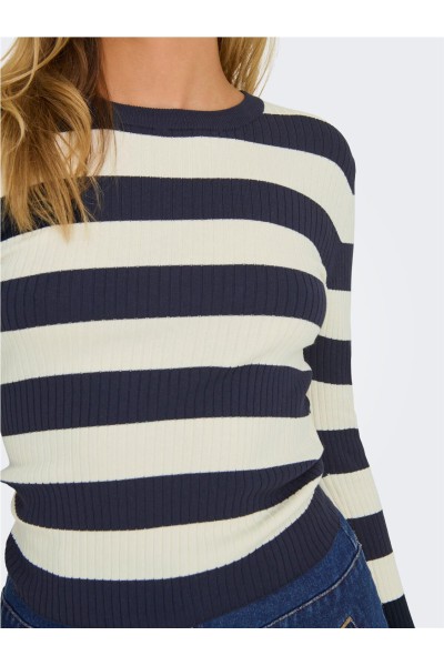 JDYPLUM L/S O-NECK PULLOVER