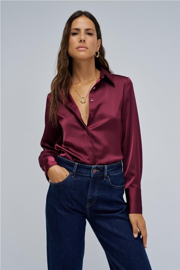 Camisa Salsa satinada