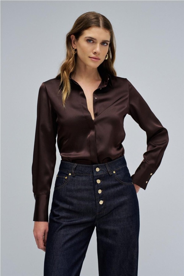 Camisa Salsa satinada