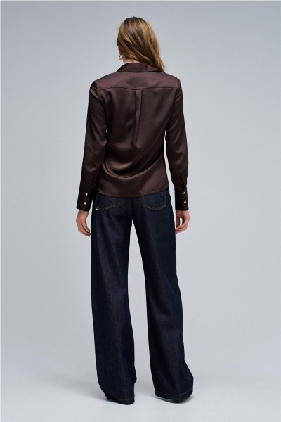 Camisa Salsa satinada