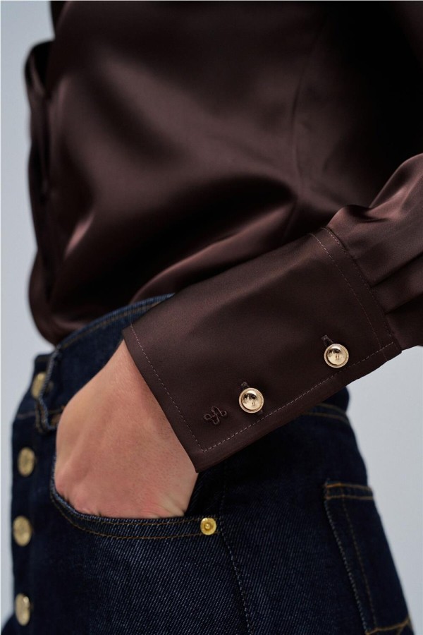 Camisa Salsa satinada