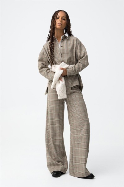 Pantalón Tiffosi ancho a cuadros