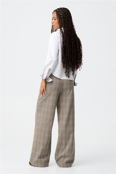 Pantalón Tiffosi ancho a cuadros