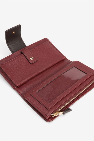 Cartera Tiffosi estilo chocolate