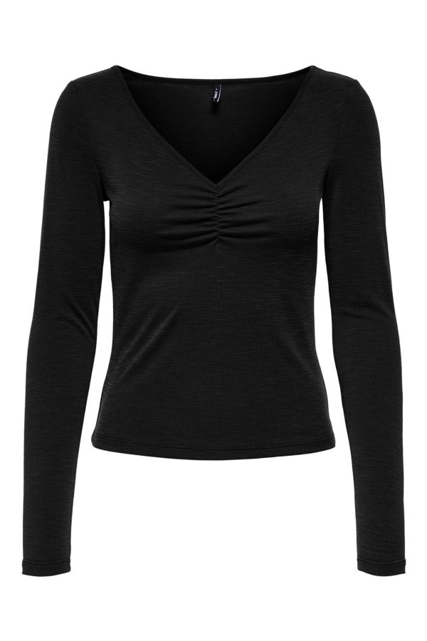 ONLFREE LIFE L/S SLUB  V-NECK