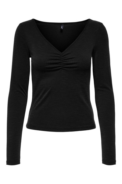 ONLFREE LIFE L/S SLUB  V-NECK
