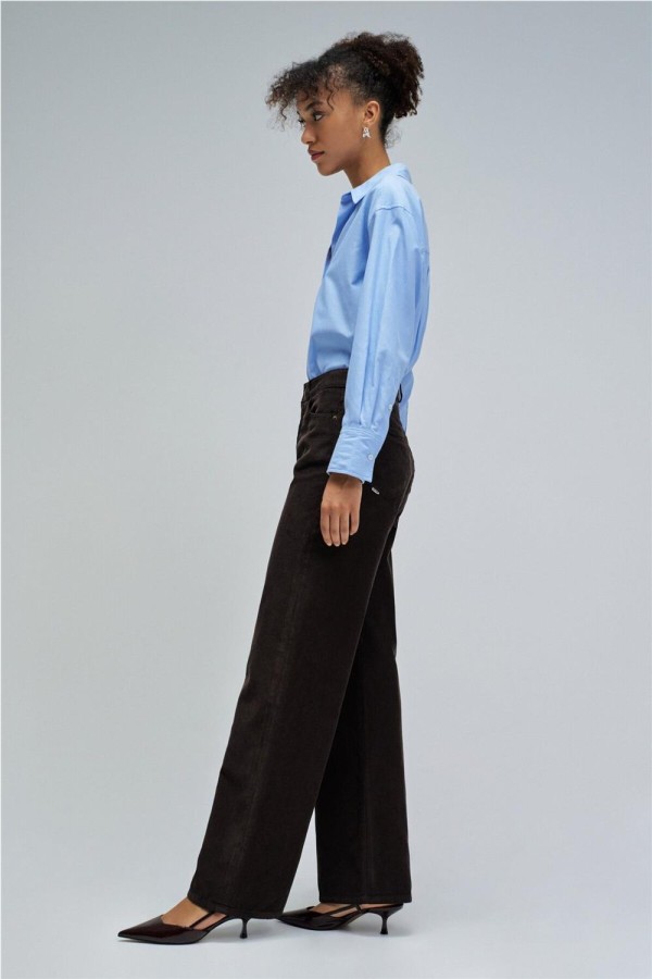 Pantalón Salsa wide leg en pana 2