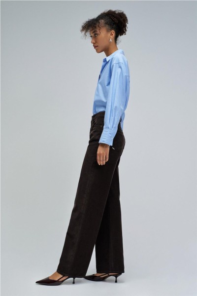 Pantalón Salsa wide leg en pana