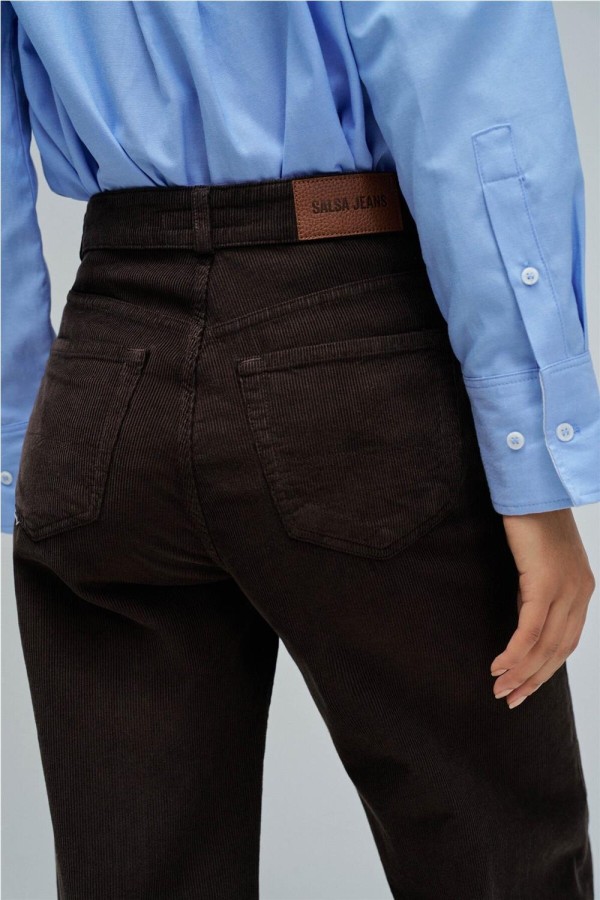 Pantalón Salsa wide leg en pana