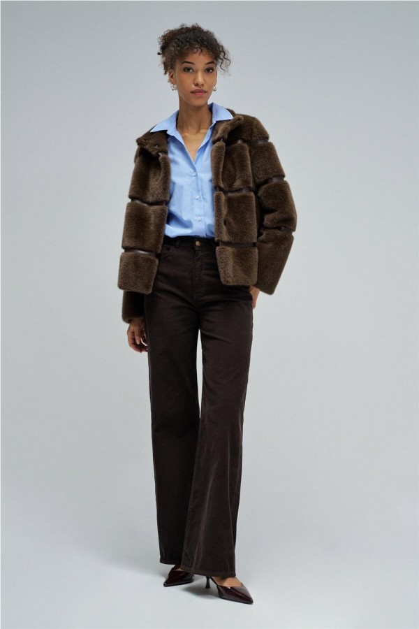 Pantalón Salsa wide leg en pana