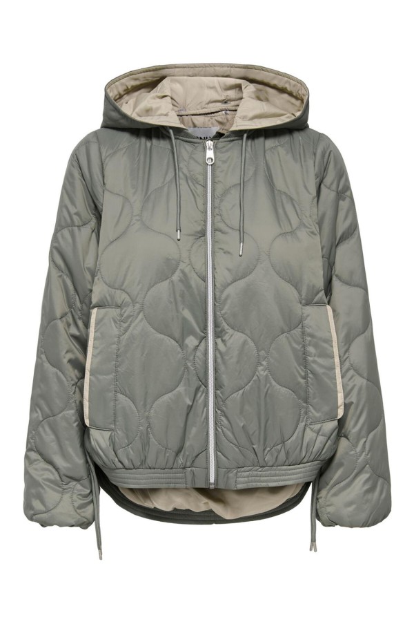 ONLMIKI HOOD QUILT JACKET