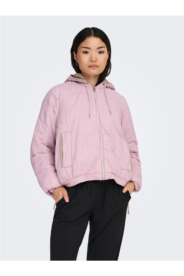 ONLMIKI HOOD QUILT JACKET 2