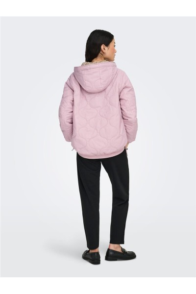 ONLMIKI HOOD QUILT JACKET