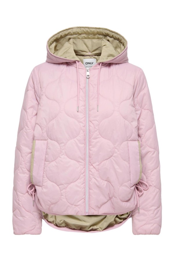 ONLMIKI HOOD QUILT JACKET