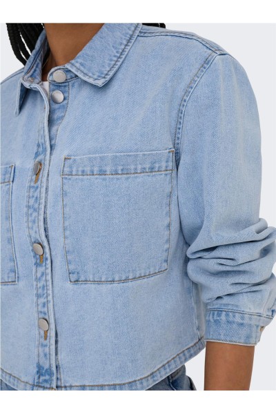 Camisa Jdy Marly en tejido vaquero