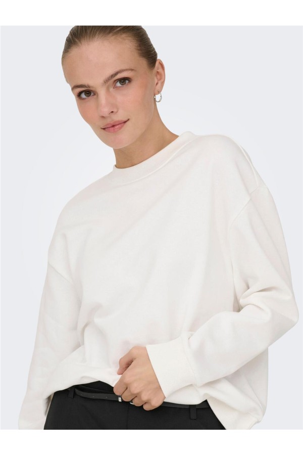 JDYNANNA LIFE L/S TEXT SWEAT