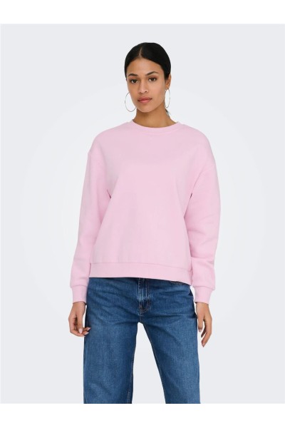 JDYNANNA LIFE L/S TEXT SWEAT