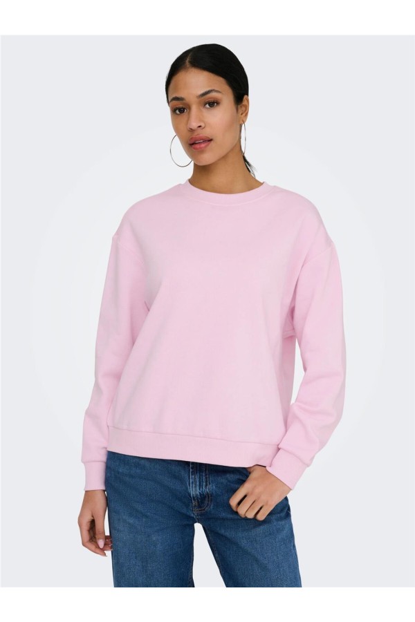 JDYNANNA LIFE L/S TEXT SWEAT