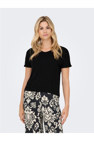 Camiseta JDY Sissy escote pico