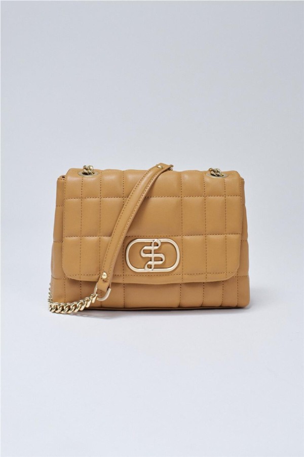 Bolso Salsa acolchado efecto piel