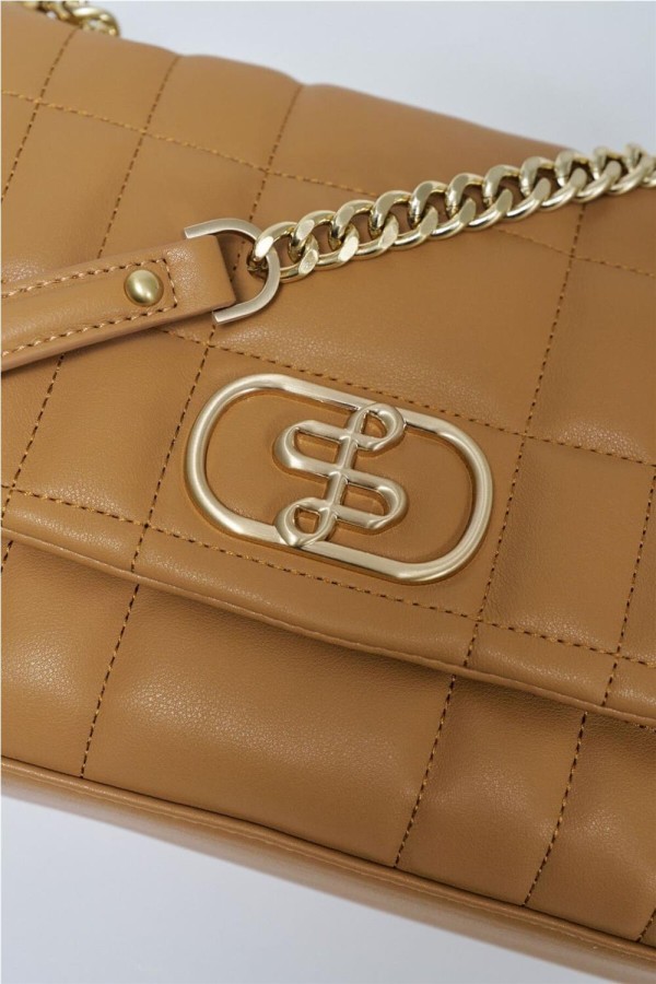 Bolso Salsa acolchado efecto piel