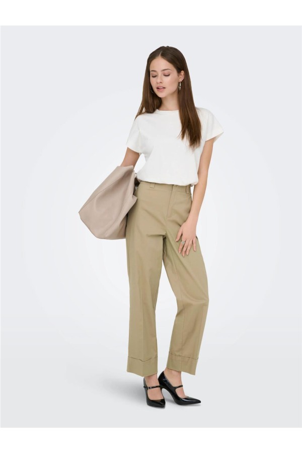 Pantalón Only Rosalie chino crop