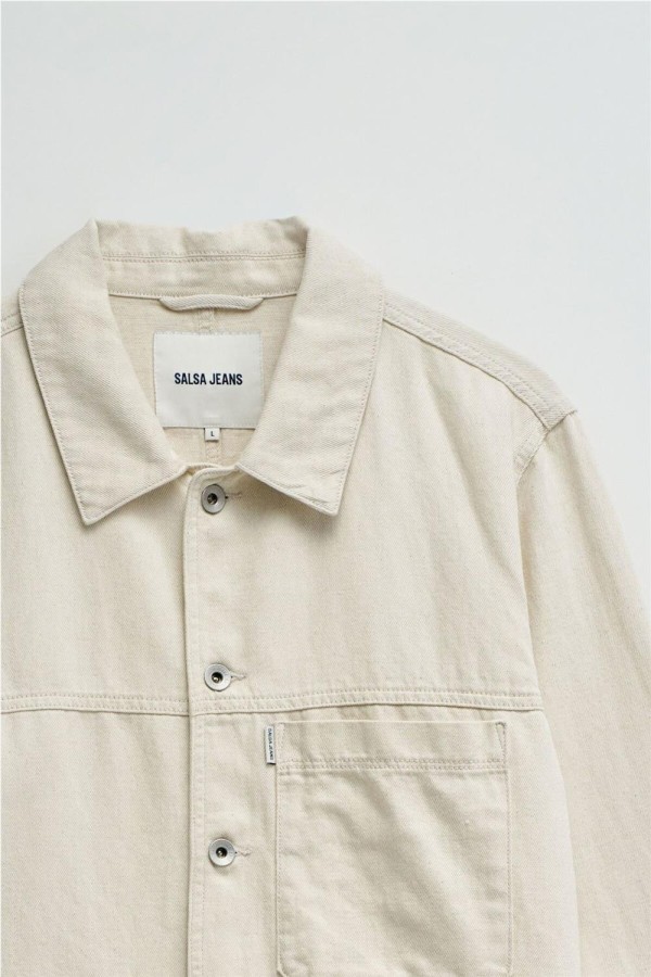 Sobrecamisa Salsa con lino