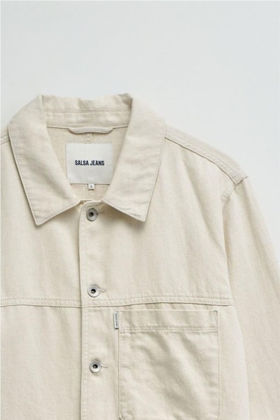 Sobrecamisa Salsa con lino