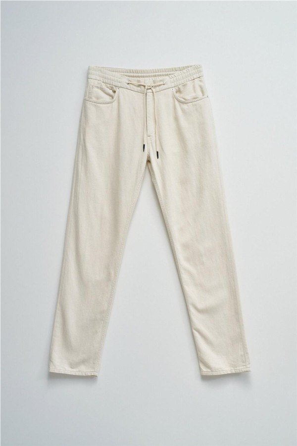 Pantalón Salsa jogger con lino