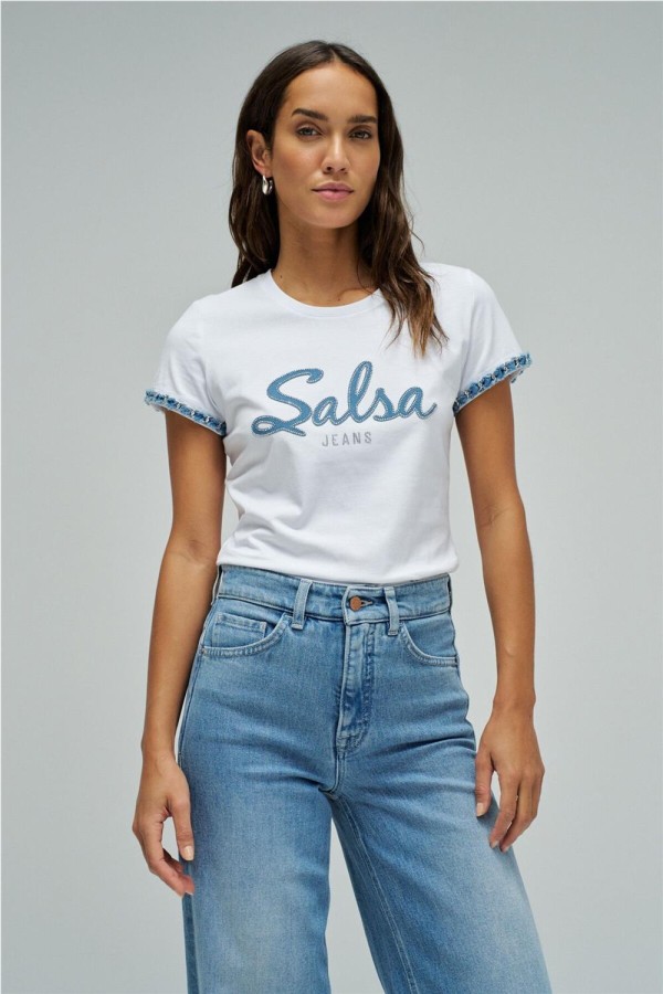 Camiseta Salsa con branding