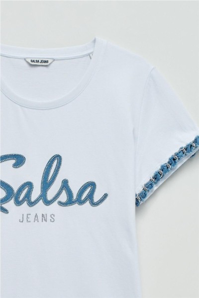 Camiseta Salsa con branding