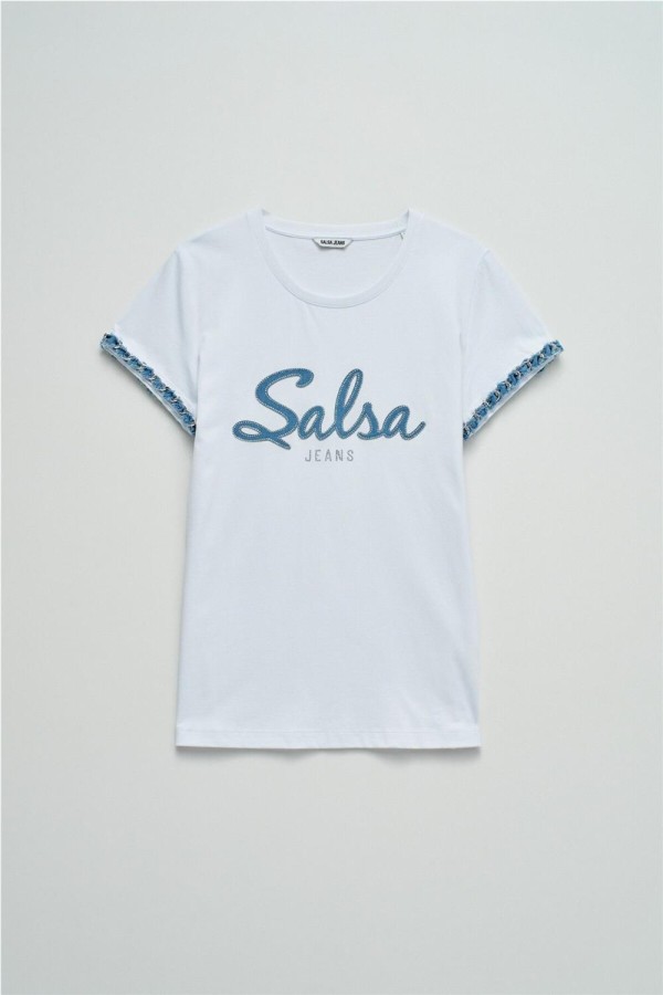 Camiseta Salsa con branding